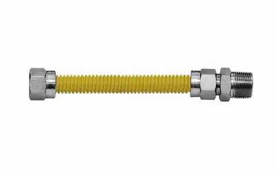 Everflow FTGC-YC12-48C(BF) 5/8 OD(1/2 ID) X 48 YC GAS CNCTR 1/2 FIP x 1/2 MIP