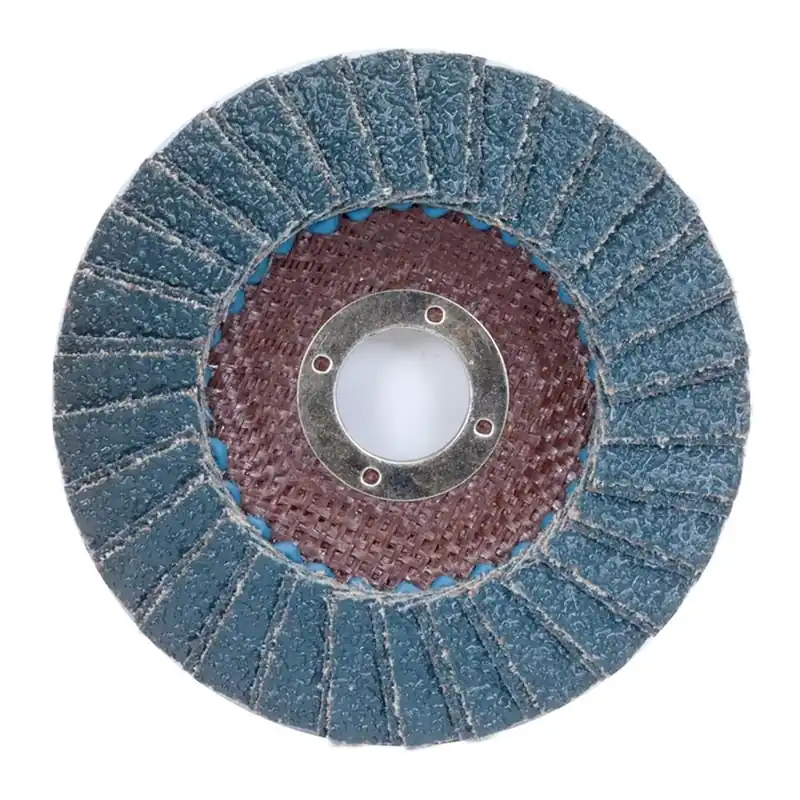 Norton 66254419984 Metal Zirconia Alumina Coarse Grit Center Mount Fiberglass Conical Flap Disc