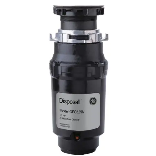 GE GFC525N 1/2 HP Continuous Feed Garbage Disposal