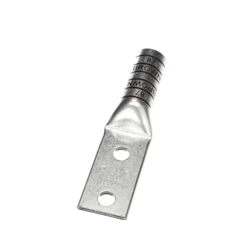 Color-Keyed 54876BE Compression Lug, 500 kcmil, 2-Hole, 1/2 Inch Stud, Replacement MPN 54876BE