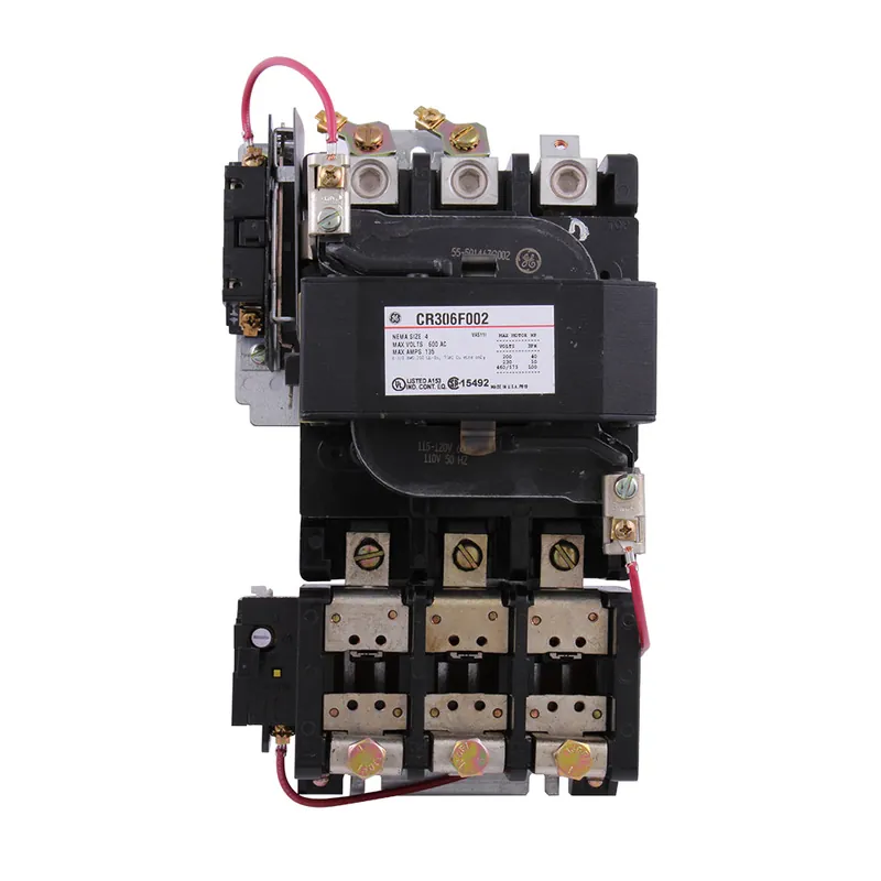 GE CR306F002 3P 115 STRT 4 OPN