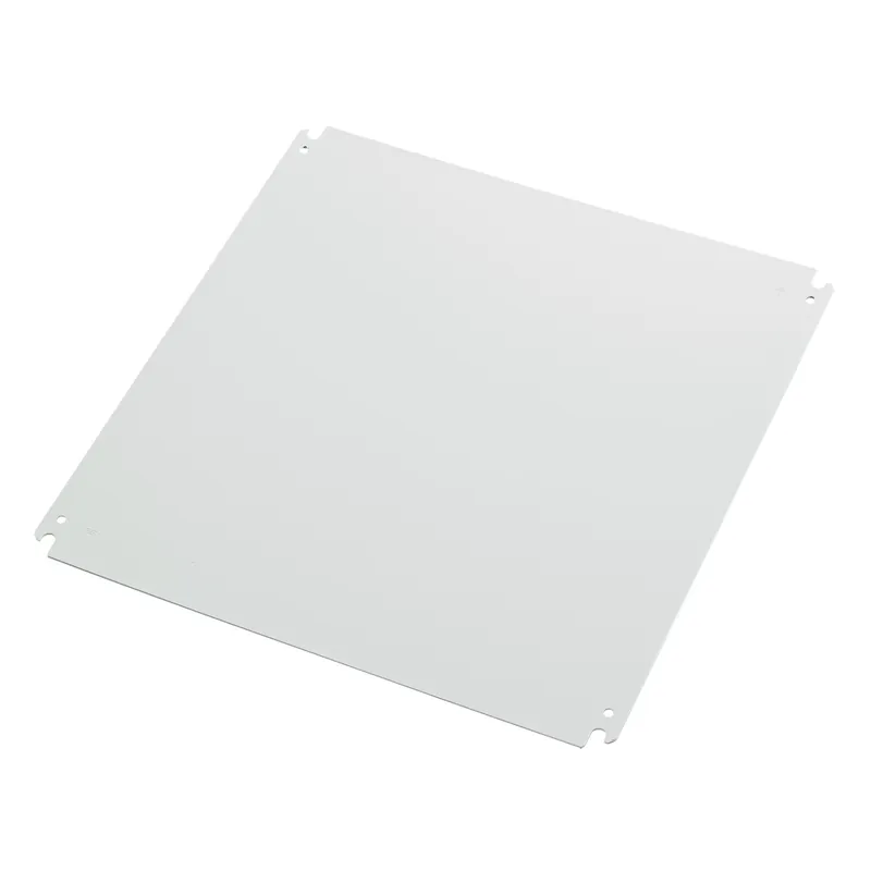 nVent HOFFMAN CP1612 Enclosure Panel, 10.2 in W x 14.2 in H, White, Mild Steel