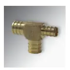 Approved Vendor PEXNL2933 PEX Crimp Brass Tee 1 in x 1 in x 1/2 in