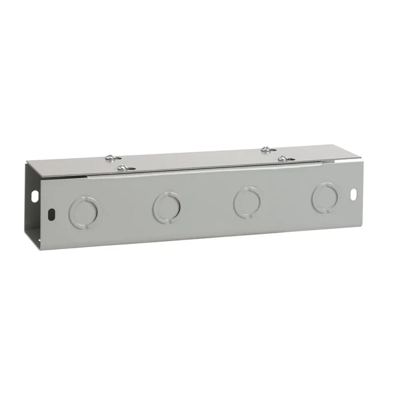 nVent HOFFMAN F66T136GVP Straight Section Lay-In Flat Cover, NEMA 1, no Knockouts, 6x6x36