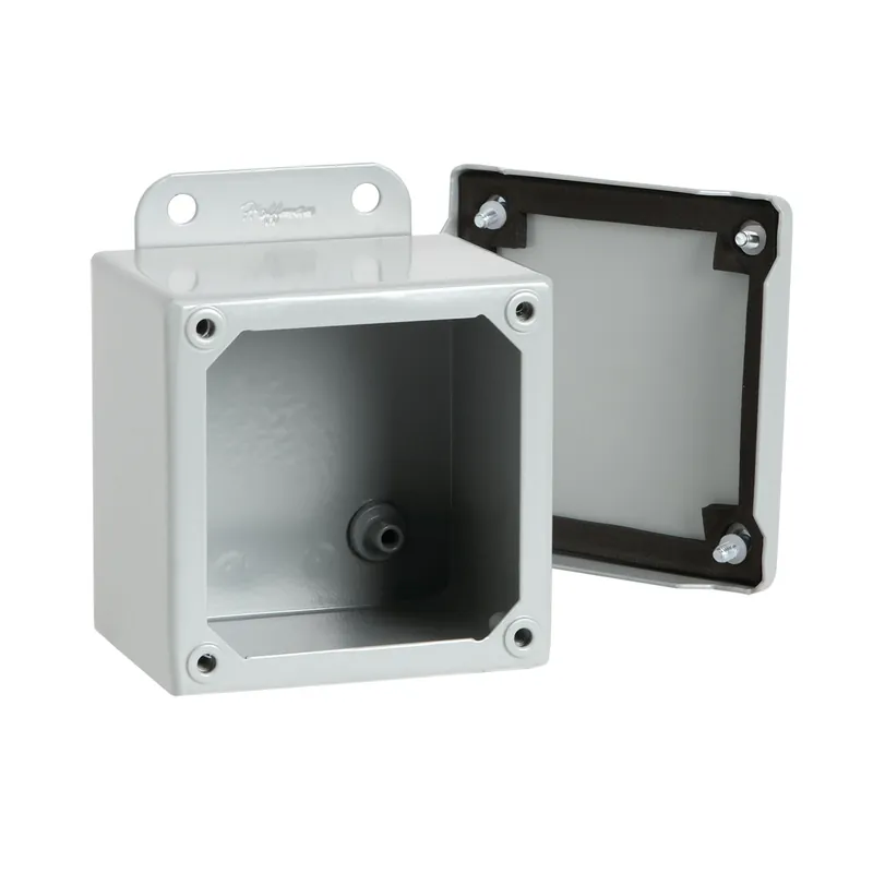 nVent HOFFMAN A6044SC Screw Cover Enclosure Type 12 6.00x4.00x4.00 Gray Steel