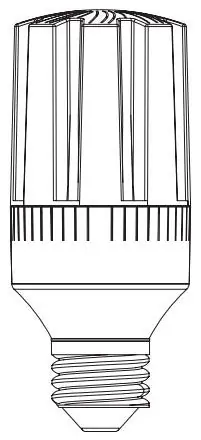 Light Efficient Design LED-8029M345-A-FW SuperFlex Bollard 12/18/24W Replacement