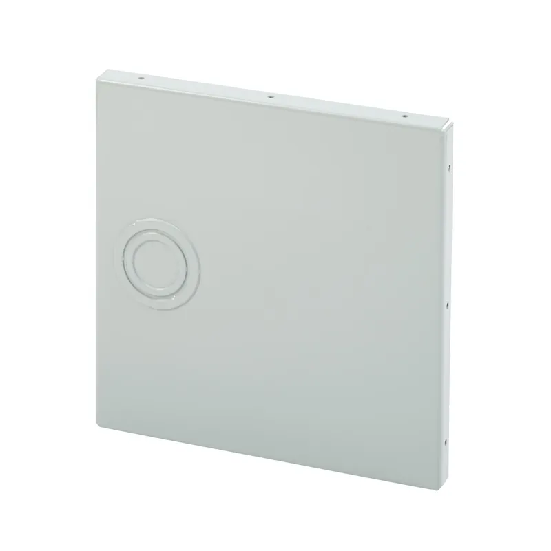 nVent HOFFMAN F1010GCPNK Closure Plate Without Knockouts, 10 x 10 in, For Use With Type 1 Painted Wireway Fittings, Steel