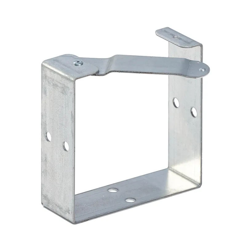 nVent HOFFMAN F1010GUCGV Universal U-Connector for LayIn Wireway, fits 10 x 10, Galvanized