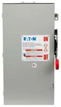 Cutler-Hammer DH363NRK Safety Switch 100A 600V NEMA 3R