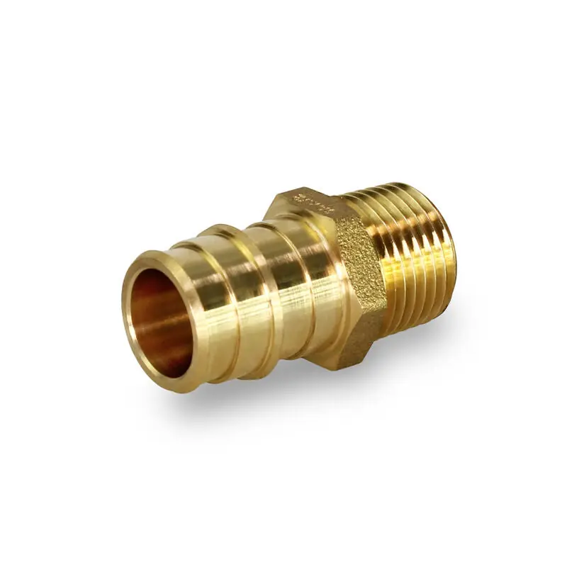 EverFlow WPMA3410-NL 3/4 F1960 x 1 MIP PEX Brass Adapter LF