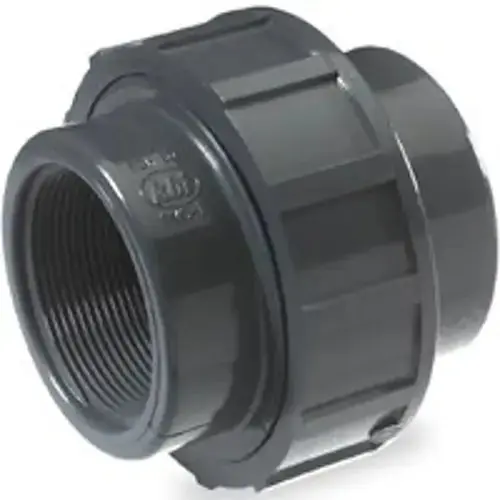 B & K LLC 164-104 PF40U3/4T SCH40 PVC UNION 3/4 THREADED X THREADED