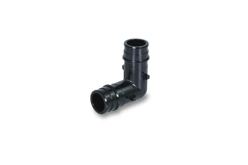 EverFlow B-FPRL3412 3/4 x 1/2 F1960 Plastic Pex Elbow Black