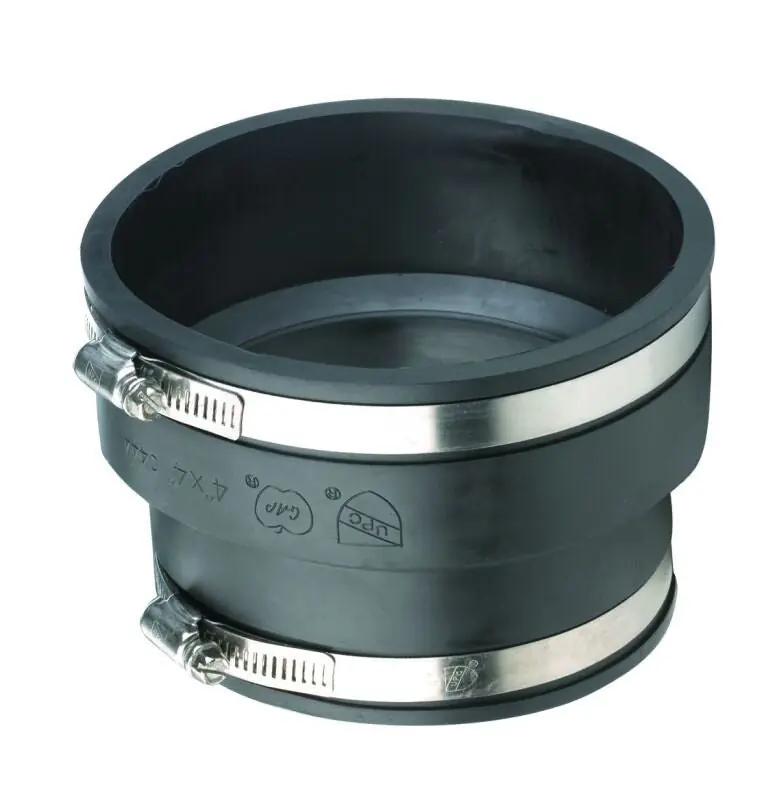 EverFlow 4876 8 Clay X 8 PVC/Cast Iron Coupling
