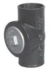 Charlotte Pipe NH-36S4X4 No Hub Test Tee With Plug