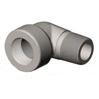 SERVICE METAL 3M9STR01.25 3000SE1-1/4 TE90S-114 1 1/4 F/S 3000# ST. ELBOW90