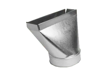 GRAY METAL 10X3X7-110S Stack Boot Straight 3X10X7