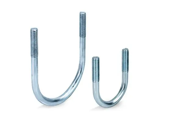 EverFlow BUS-GE11238 1-1/2 x 3/8 U Bolt Standard Electro Galvanized