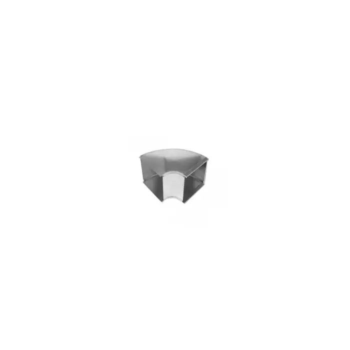 GRAY METAL 12X8-122SD Gray Metal Trunk Elbow 90 Deg Angle 12 In