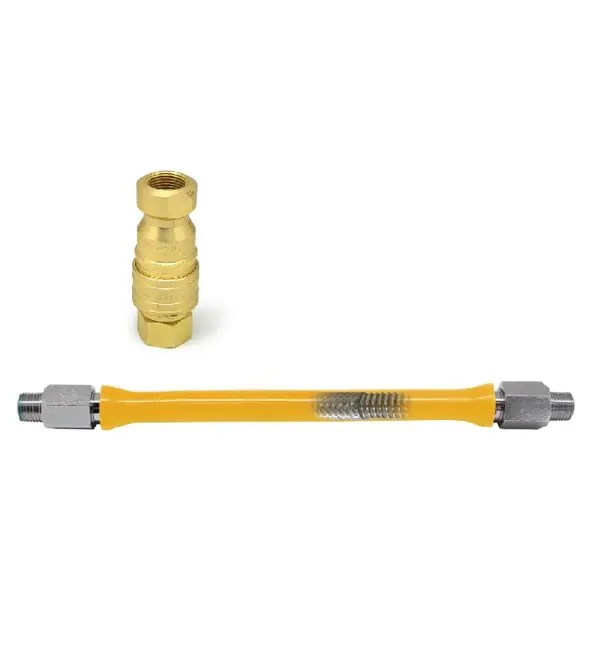 EverFlow FTGC-BL34-48N-A 48 Food Service Connector w/ Quick Disconnect