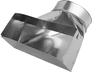 GRAY METAL 113R-12X2X7 FVPP13227 90 deg 2-1/4 x 12 x 7 Elbow