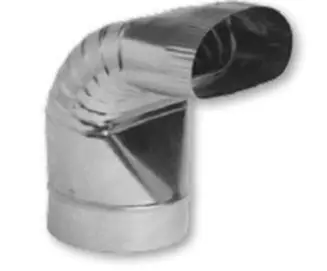 Gray Metal 6-505-NC-12 6 Oval x 6 Round Ell Boot