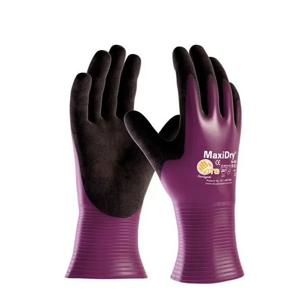 EQUIPARTS 36963 MAXIDRY PURPLE GLOVES MED