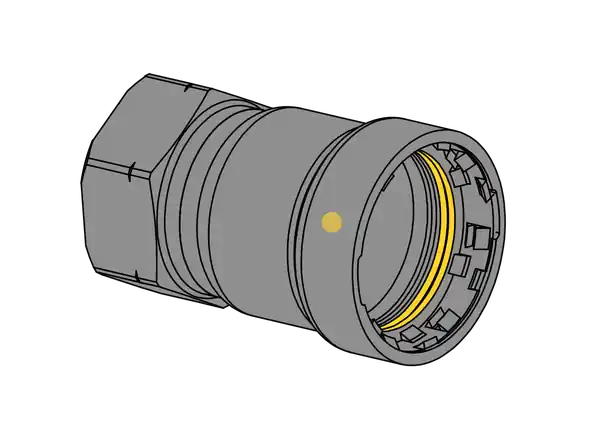 EverFlow TPFA1112G 1-1/4 x 1/2 P X FPT Reducing Fem TitanpressG Adapter
