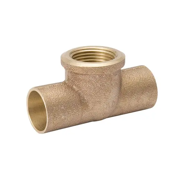 EverFlow A02655NL 1 1/4 C X 1 F TEE CAST NL DOMESTIC