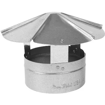 Gray Metal 6-327R FVPRC06 6 Rain Cap Replacement MPN