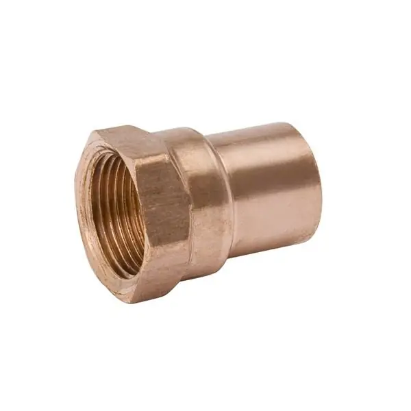 EverFlow W01264R Adapter 1 C NOM X 3/4 F 1-1/8 OD X 3/4
