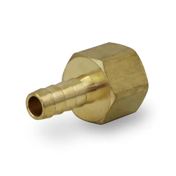 EverFlow B26-3818 3/8 Hose Barb x 1/8 FPT Adapter Brass Hose Barb Fitting