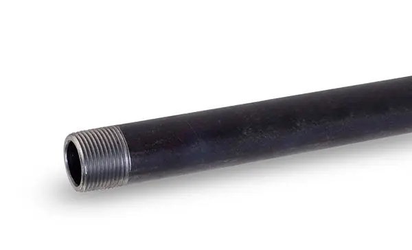 EverFlow PCBL2536 Black Steel Pre-Cut Pipe 2-1/2 x 36