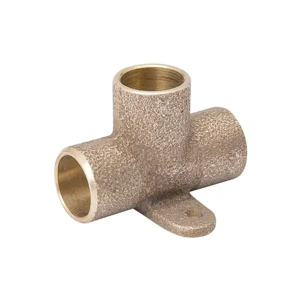 EverFlow A02515NL 1/2 C Drop Ear Tee Cast NL Domestic