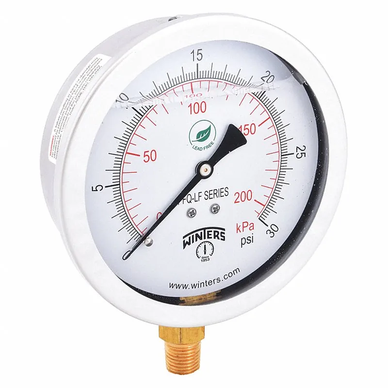 WINTERS INSTRUMENTS PFQ709LF LIQUID GAUGE 0-30#