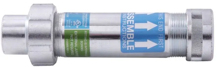 Crouse Hinds XJG24-SA Expansion Coupling Rigid Conduit