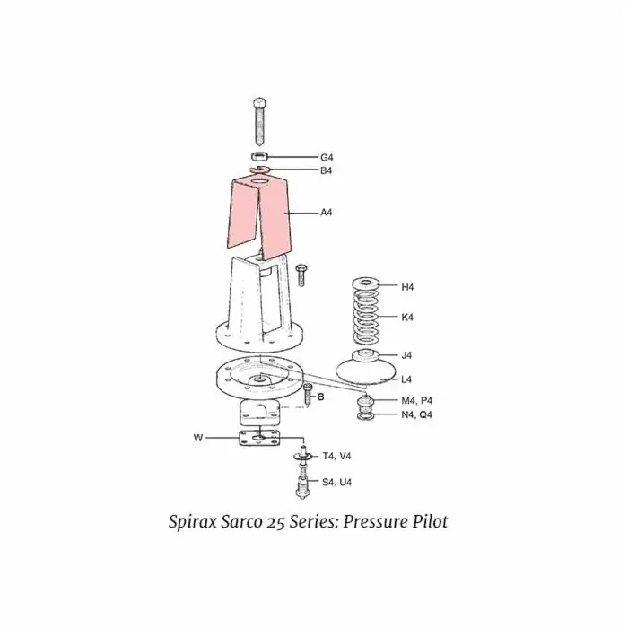 Spirax Sarco 80201 A4 Cov/Plate F/P Pilot