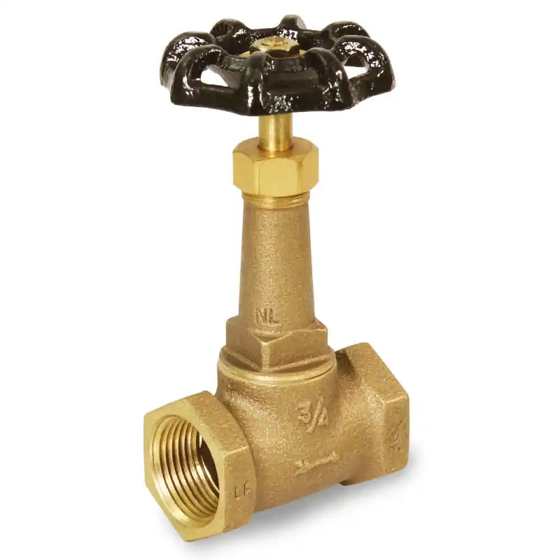 EverFlow 43342-NL 3/4 Threaded Long Bonnet Stop Valve Lead Free