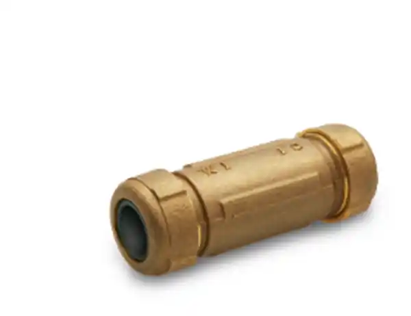 EverFlow BRCL0034-NL 1/2 IPS Or 3/4 SWT Brass Comp CPLG Long Lead Free