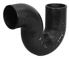 Charlotte Pipe NH-424 No Hub P Trap 4
