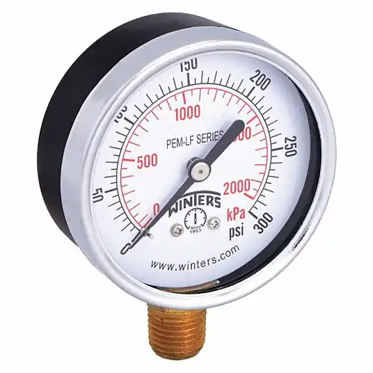 WINTERS INSTRUMENTS PEM217LF Flow Meter 0-300#