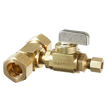 Dahl Valve Limited 33-2211 Add-A-Ball Stop 5/8 X 1/4