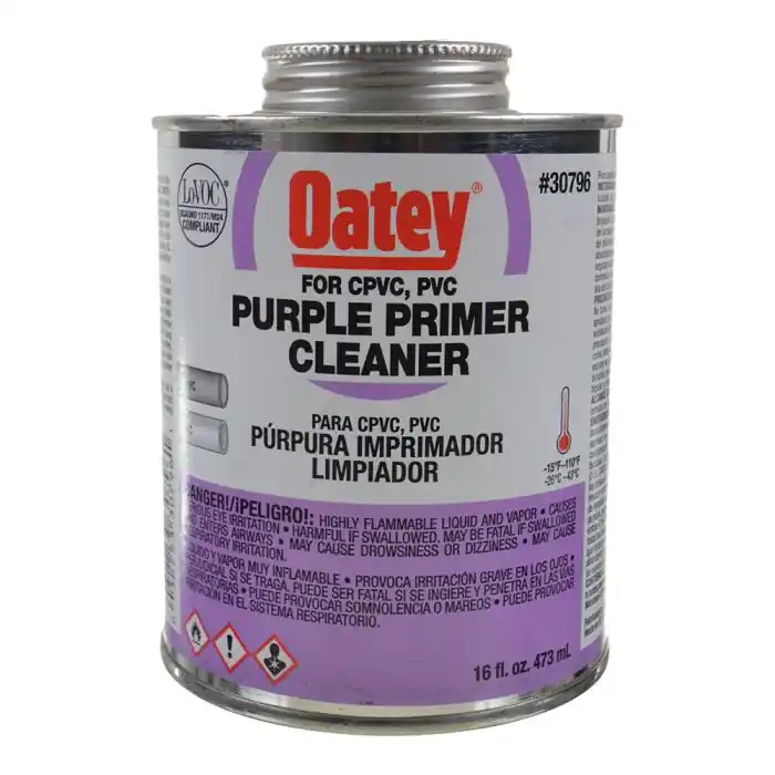 Oatey 30796 (CAT#1) PVC/CPVC Primer Purple PT