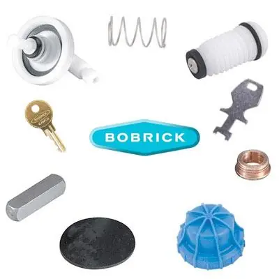 Bobrick 352-110T Plate Coin Tampon Decal 25