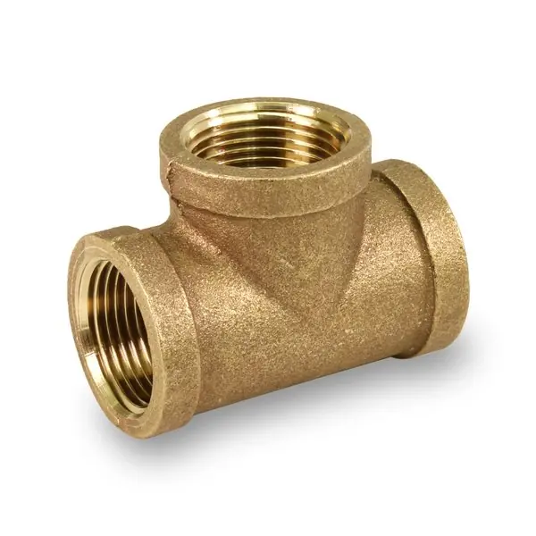EverFlow BRTE0112-NL 1-1/2 Tee Lead Free Brass