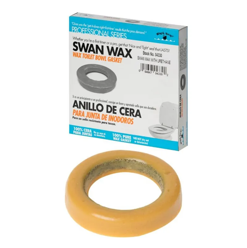 BLACK SWAN 4330 #5 Wax Gskt Urethane Flr/Wall Mtd