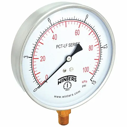 WINTERS INSTRUMENTS PCT319LF PCT-LF POWER 0-15#
