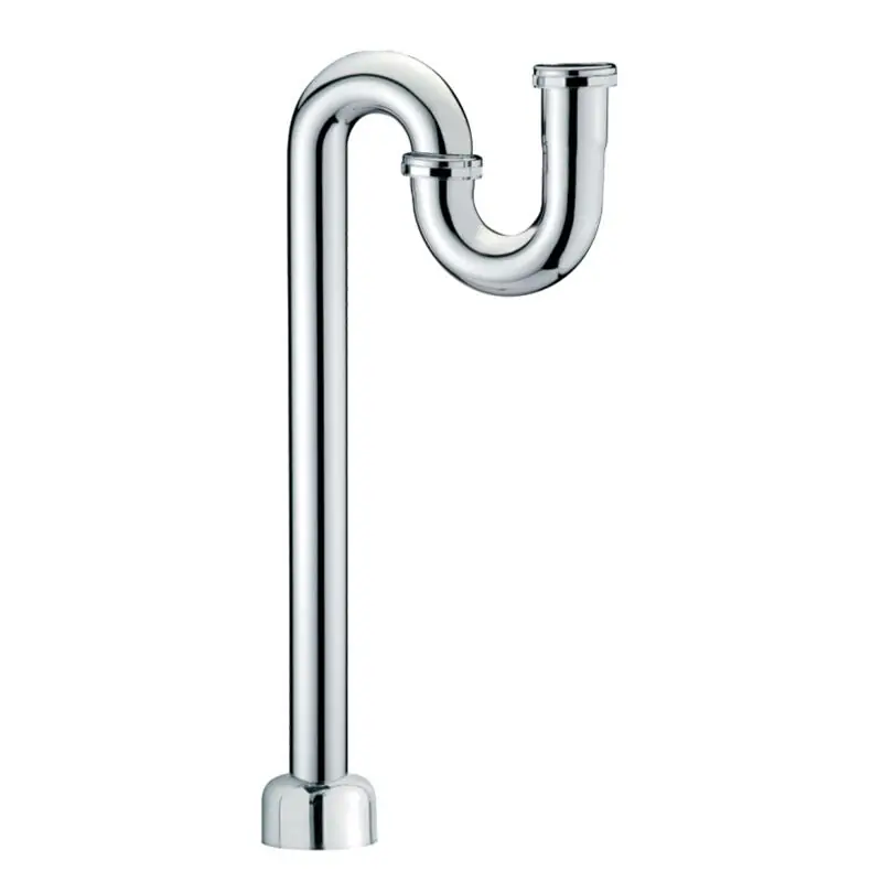 EverFlow 12915-S 1-1/4 Chrome Plated S-Trap 17GA