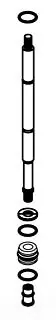 American Standard A952459-0020A Rod Transfer Assembly Chr