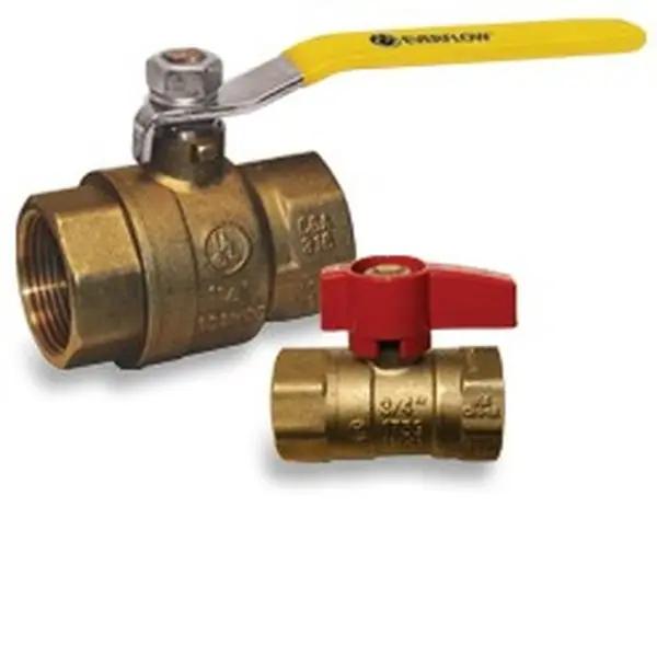 EverFlow 600MF034-NL 3/4 MIP X 3/4 FIP Ball Valve Full Port Lead Free
