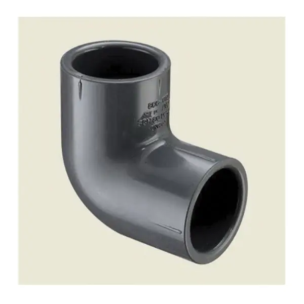 Dura Plastic Products 806-025 ELL,90 SxS PVC80 2-1/2